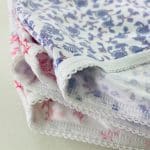 340201. Pack of 4 Ladies High Waisted Full Back Coverage Printed Brief Panty
