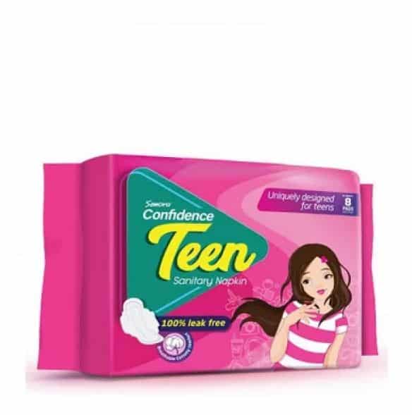 340610 - Queens Secrets 340610. Senora Confidence Teen Sanitary Napkin 8 Pads - Image 1